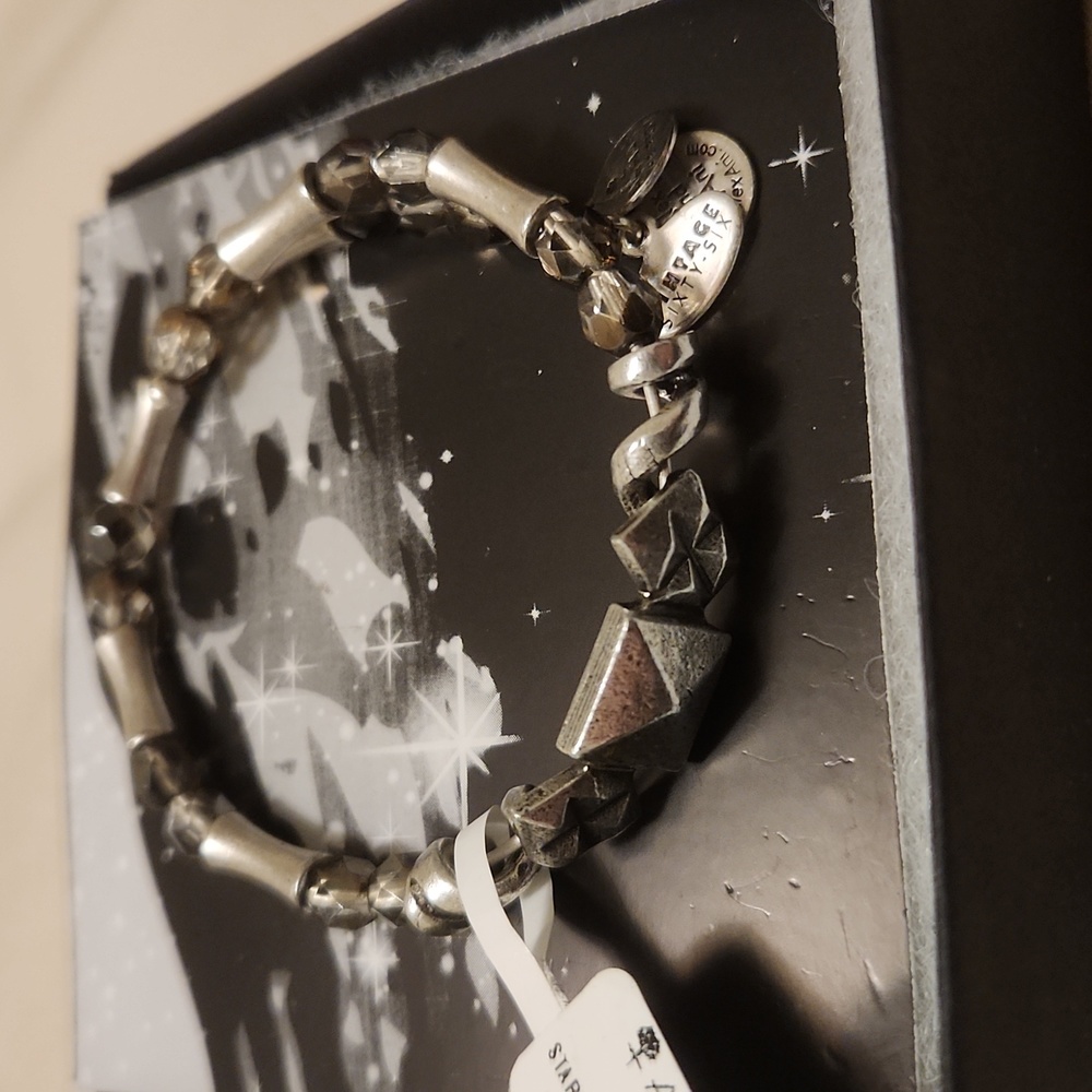 Alex and Ani stargazer wrap bracelet Russian silver